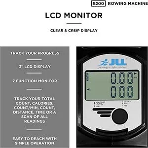 JLL R200 Rower LCD Monitor