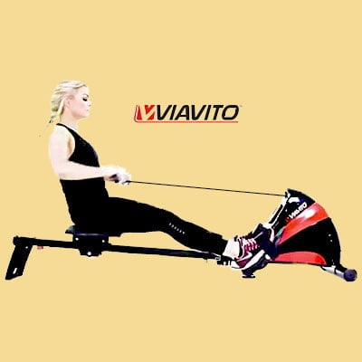 Viavito Sumi Folding Rowing Machine - Female Workout image 