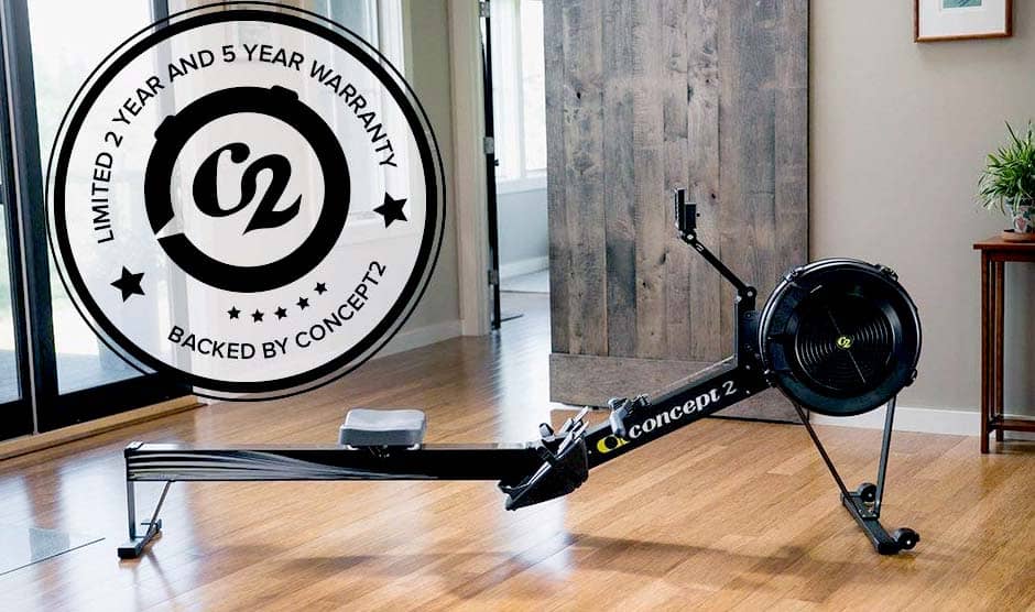 Concept2 Model D Rowing Machine Indoor Full view