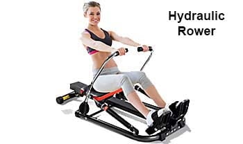 Hydraulic rowing machine - female workout (blog)