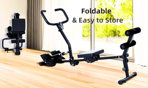 Hydraulic Rowing Machine is Foldable and Easy to store. Does not require much space like Air, Magnetic or Water rowers